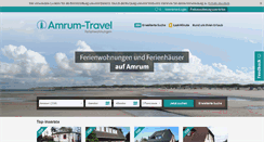 Desktop Screenshot of amrum-travel.de